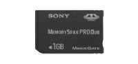 Sony Memory Stick Pro Duo 1GB (MSX-M1GSX) Sony Memory Stick Pro Duo 1GB (MSX-M1GSX)